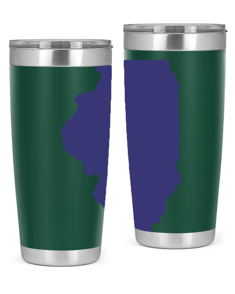 Illinois 38#- stateflags- Tumbler