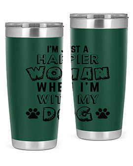 Im Just A Style 39#- dog- Tumbler