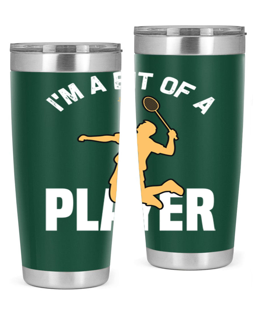 Im a bit 1071#- badminton- Tumbler