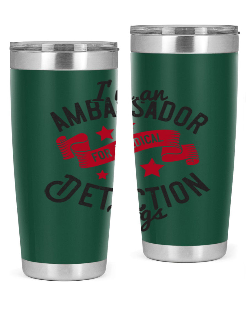 Im an ambassador for Medical Detection dogs Style 41#- medical- tumbler