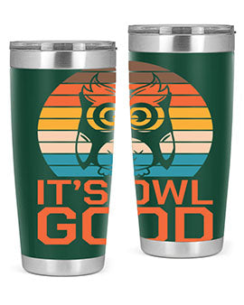 Its Owl Good Retro Owl A TurtleRabbit 10#- owl- Tumblers