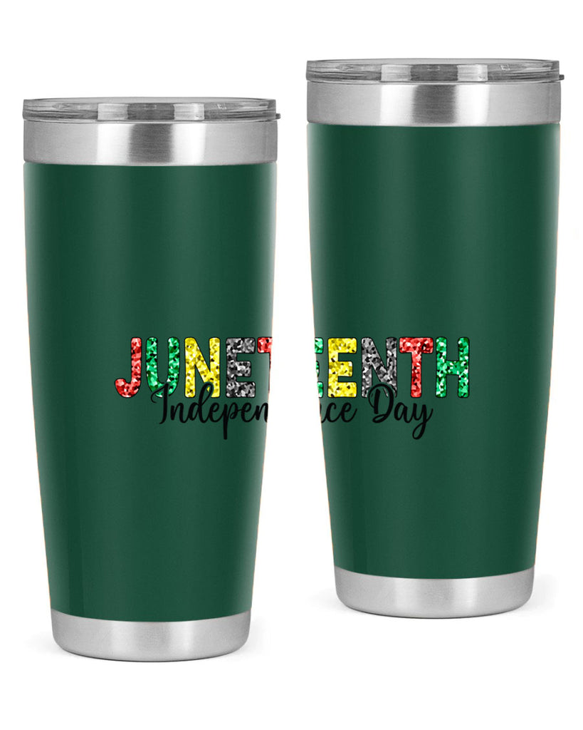 Juneteenth Independence Day 37#- Juneteenth- tumbler