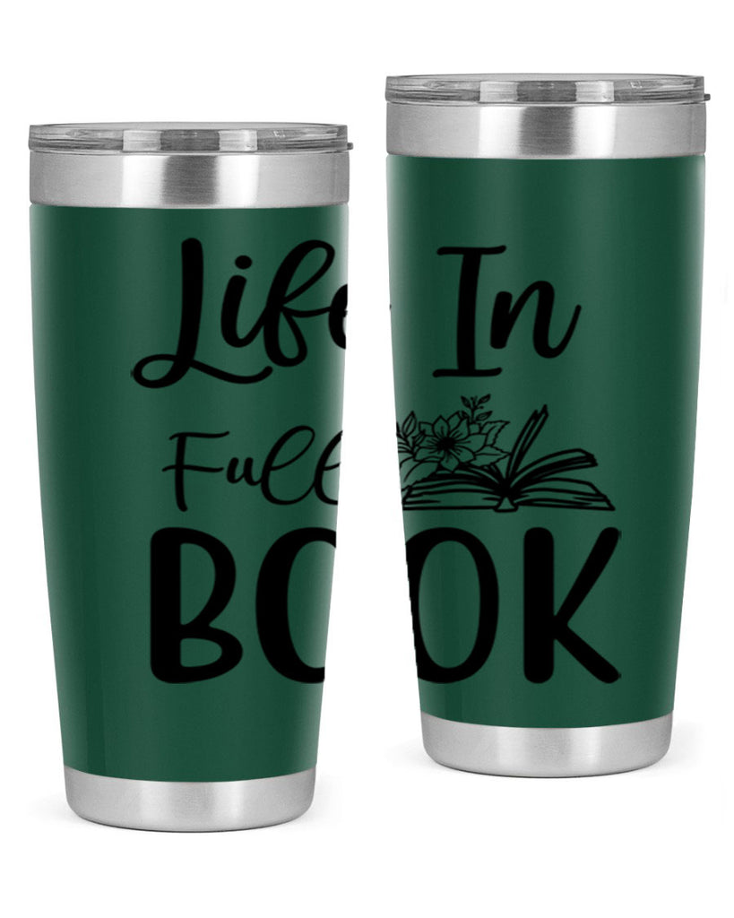 Life In Full Book 297#- spring- Tumbler