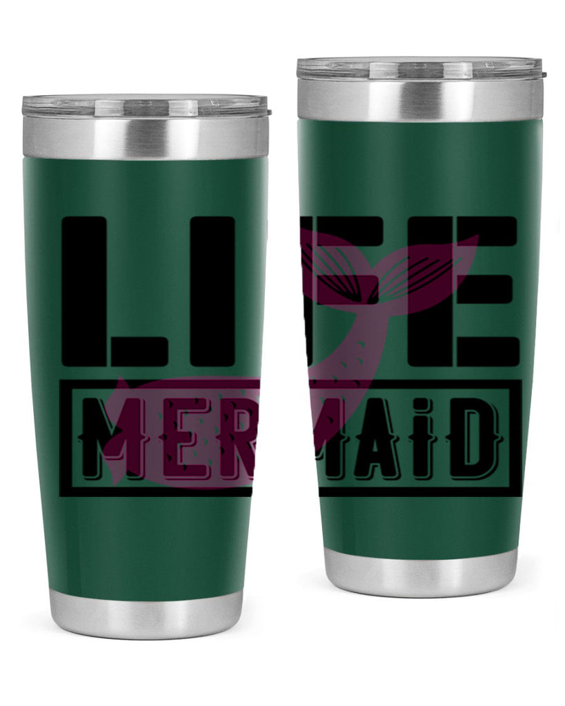 Life mermaid 303#- mermaid- Tumbler