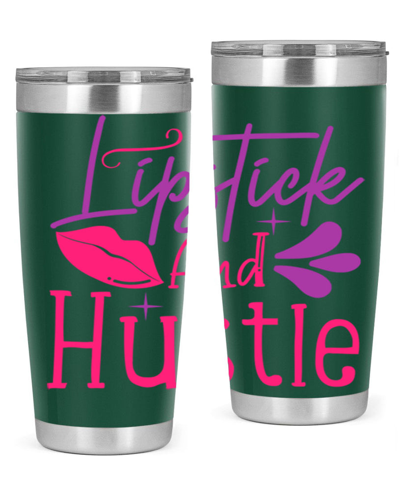 Lipstick And Hustle Style 229#- make up- Tumbler