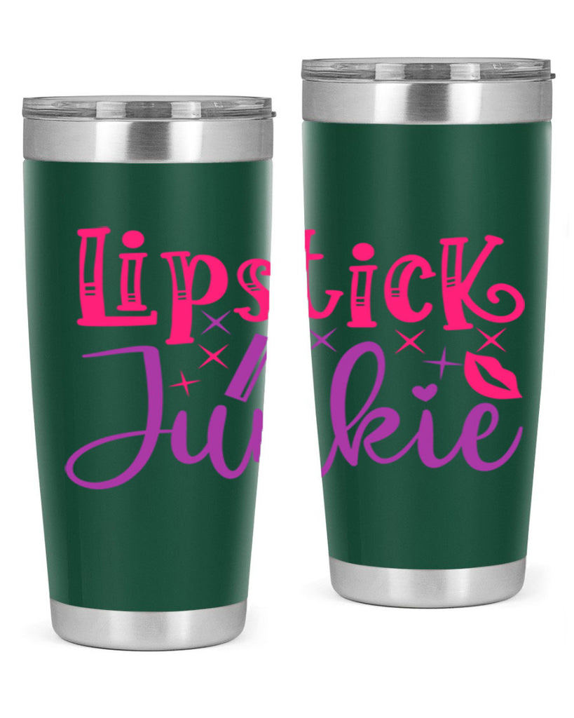 Lipstick Junkie Style 228#- make up- Tumbler