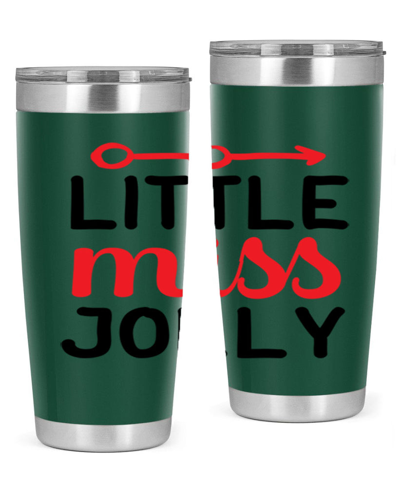 Little miss jolly 306#- winter- Tumbler