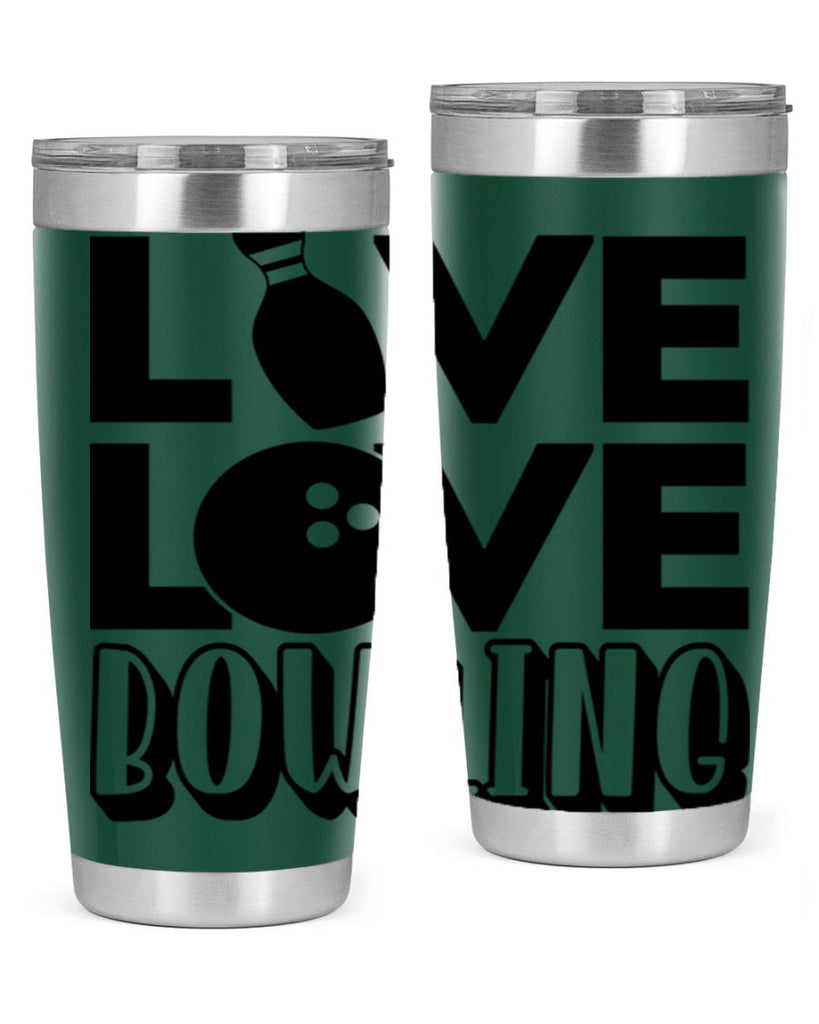 Live Love Bowling 833#- bowlig- Tumbler
