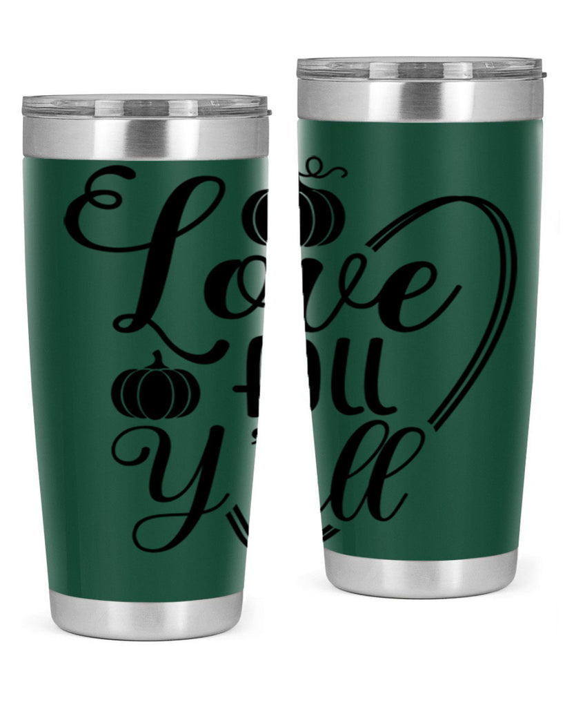 Love Fall Yall 412#- fall- Tumbler