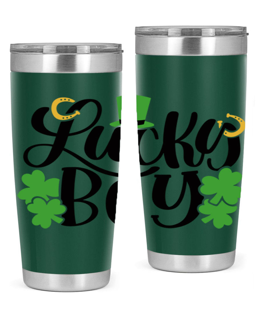 Lucky Boy Style 59#- St Patricks Day- Tumbler