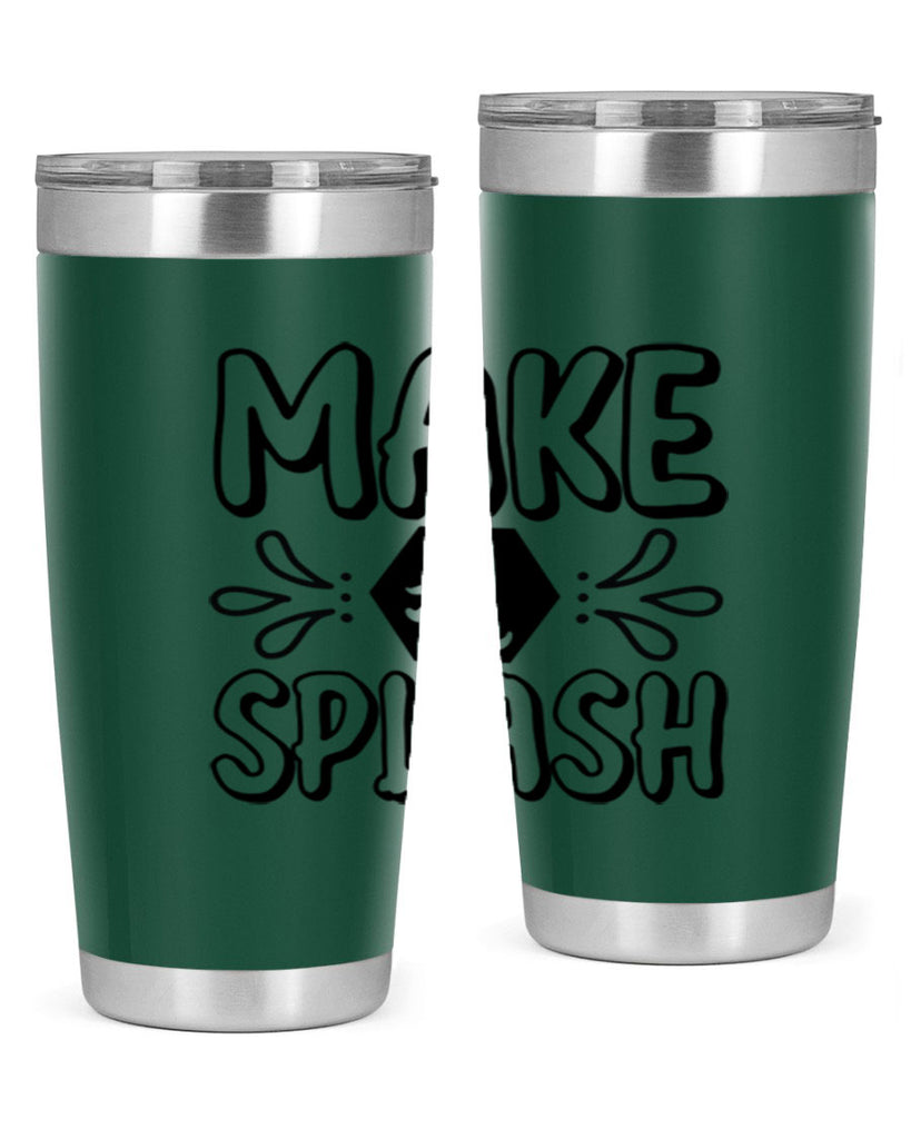 Make a splash 310#- mermaid- Tumbler