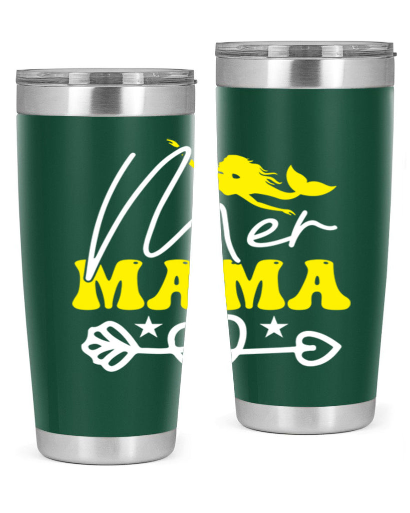 Mer Mama 332#- mermaid- Tumbler