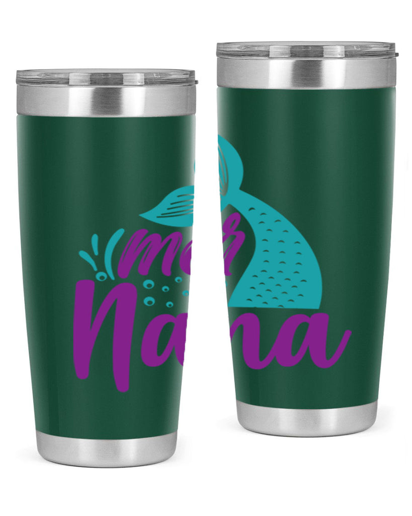Mer Nana 343#- mermaid- Tumbler