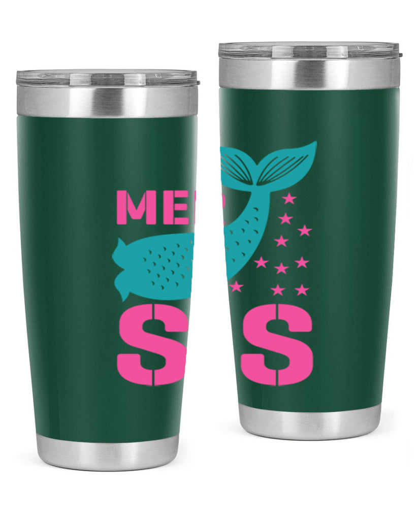 Mer Sis 345#- mermaid- Tumbler