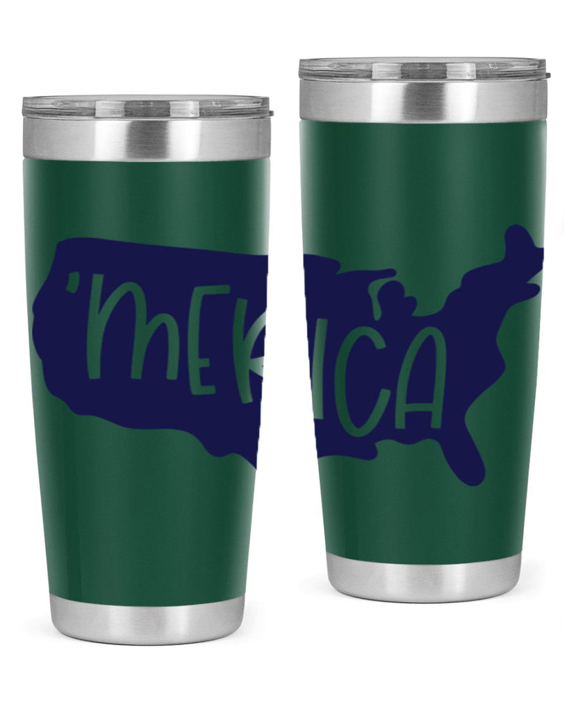 Merica Style 137#- Fourt Of July- Tumbler