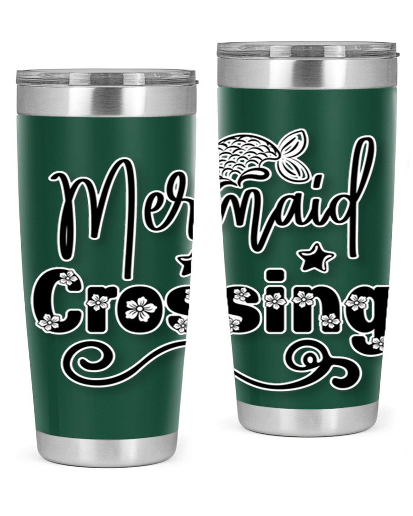 Mermaid Crossing 400#- mermaid- Tumbler