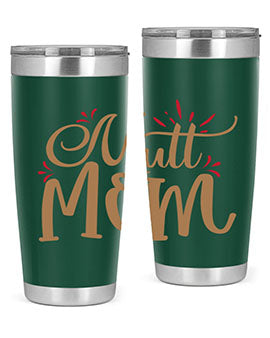 Mutt Mom Style 69#- dog- Tumbler