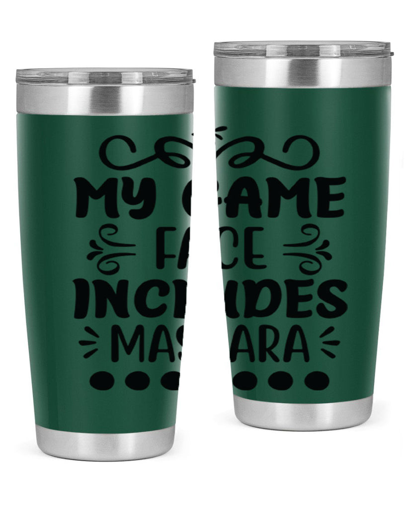 My Game Face Includes Mascara 128#- fashion- Cotton Tank