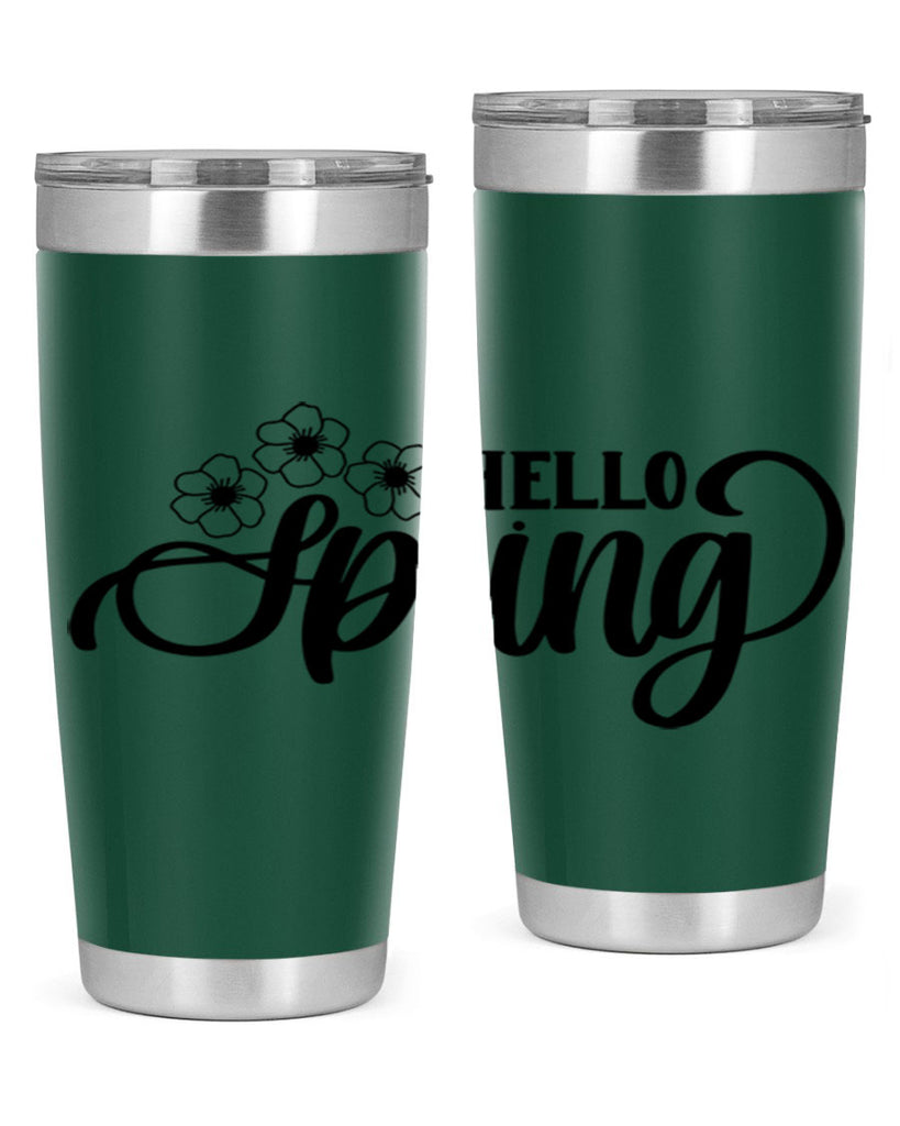 PNG_Hello Spring393#- spring- Tumbler