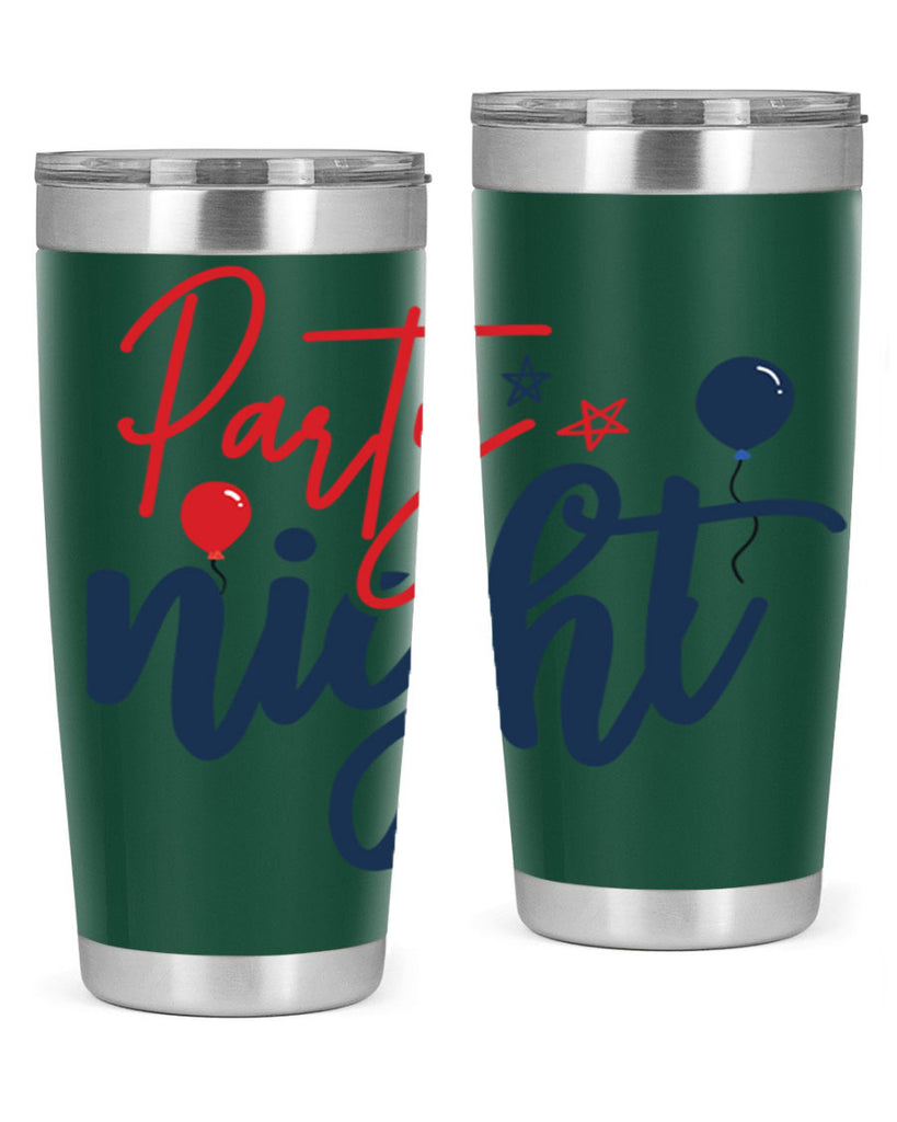 Party Night Style 84#- Fourt Of July- Tumbler