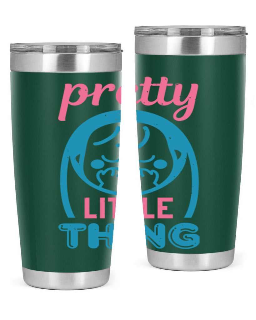 Pretty little Thing Style 19#- baby shower- tumbler