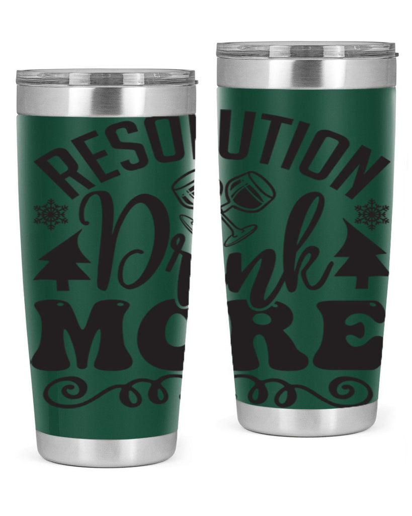 Resolution drink more 349#- winter- Tumbler