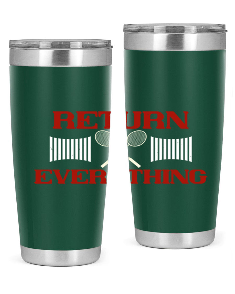 Return Everything 1892#- badminton- Tumbler