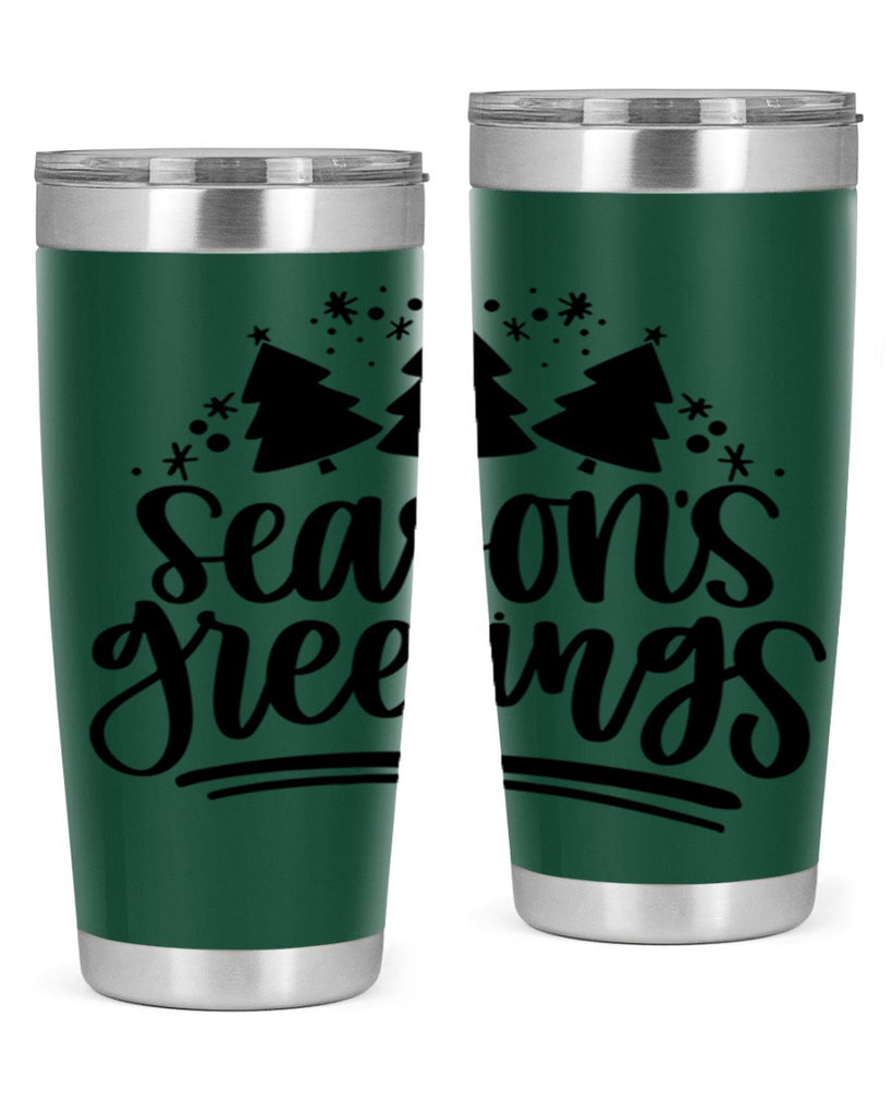 Seasons Greetings345#- winter- Tumbler