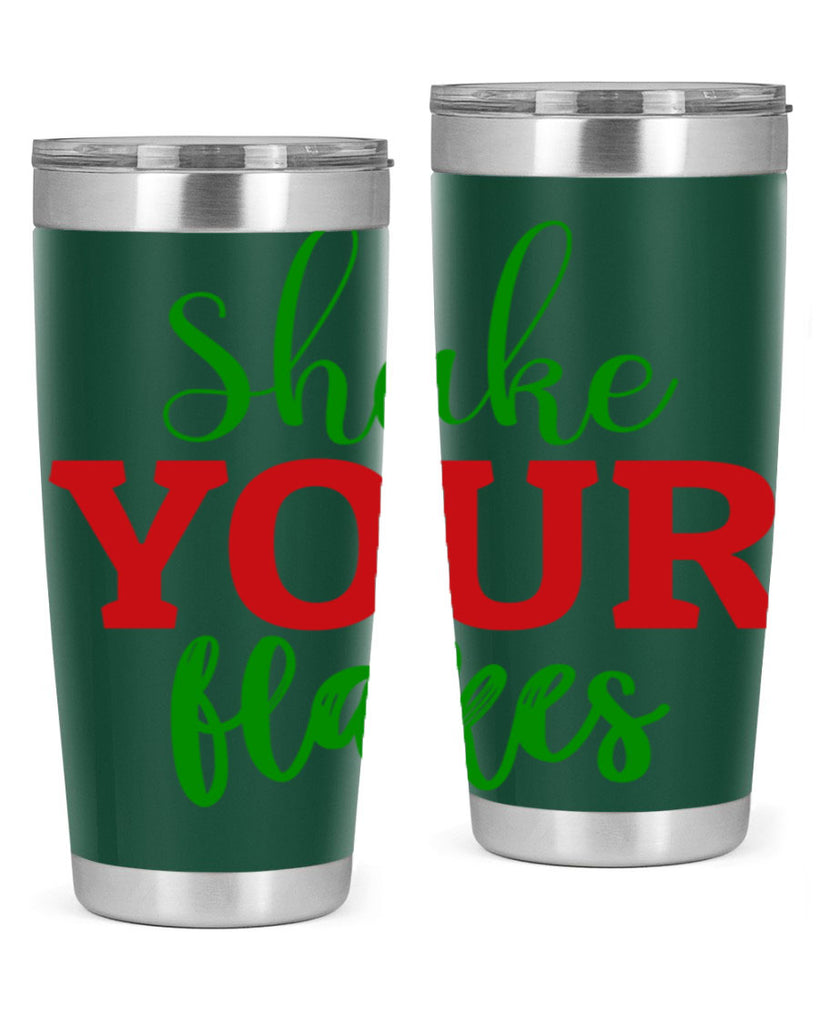 Shake Your Flakes 355#- winter- Tumbler