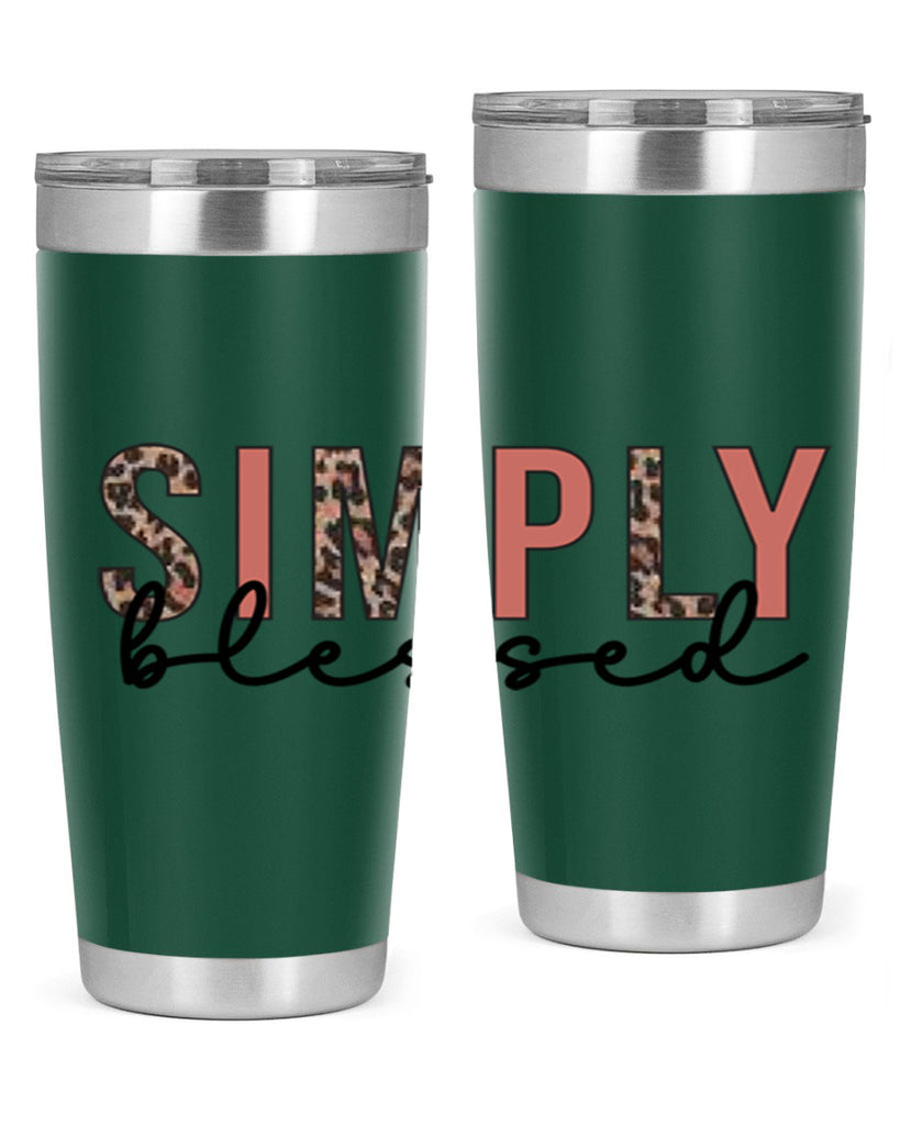 Simply blessed 575#- fall- Tumbler