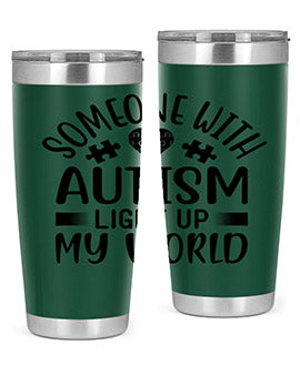 Some one with Style 50#- autism- Tumbler