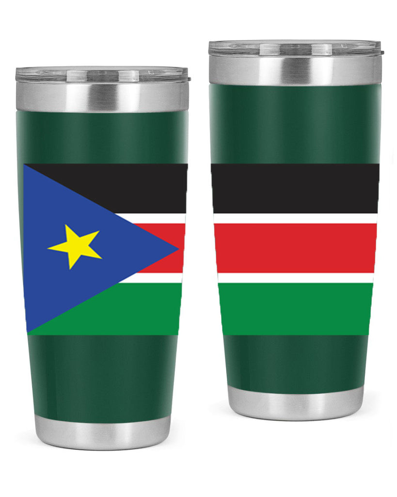 South Sudan 34#- world flags- Tumbler