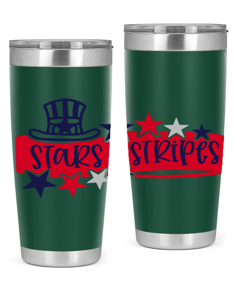 Stars Stripes Style 175#- Fourt Of July- Tumbler
