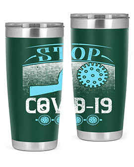 Stop covid Style 22#- corona virus- Tumbler