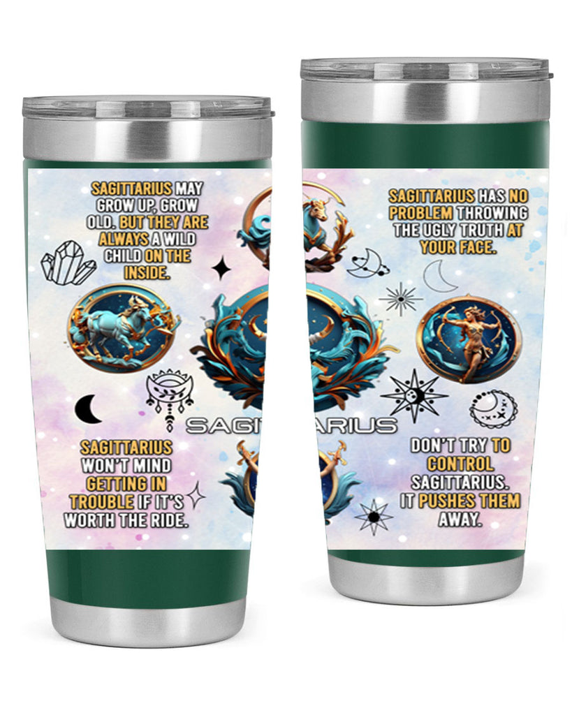 StraightSaggitarius 476#- zodiac- Tumbler
