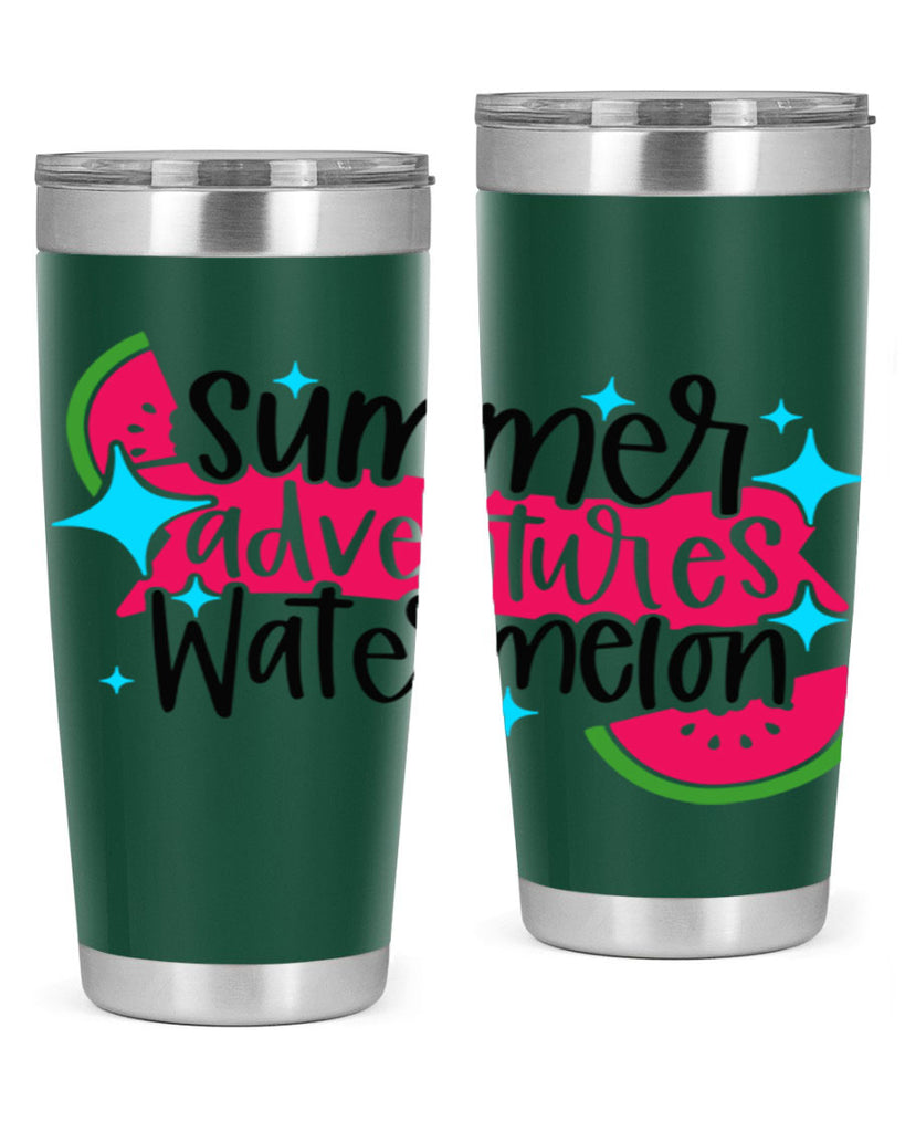 Summer Adventures Watermelon Style 23#- summer- Tumbler