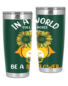 Sunflower Owl In A World A TurtleRabbit 18#- owl- Tumblers