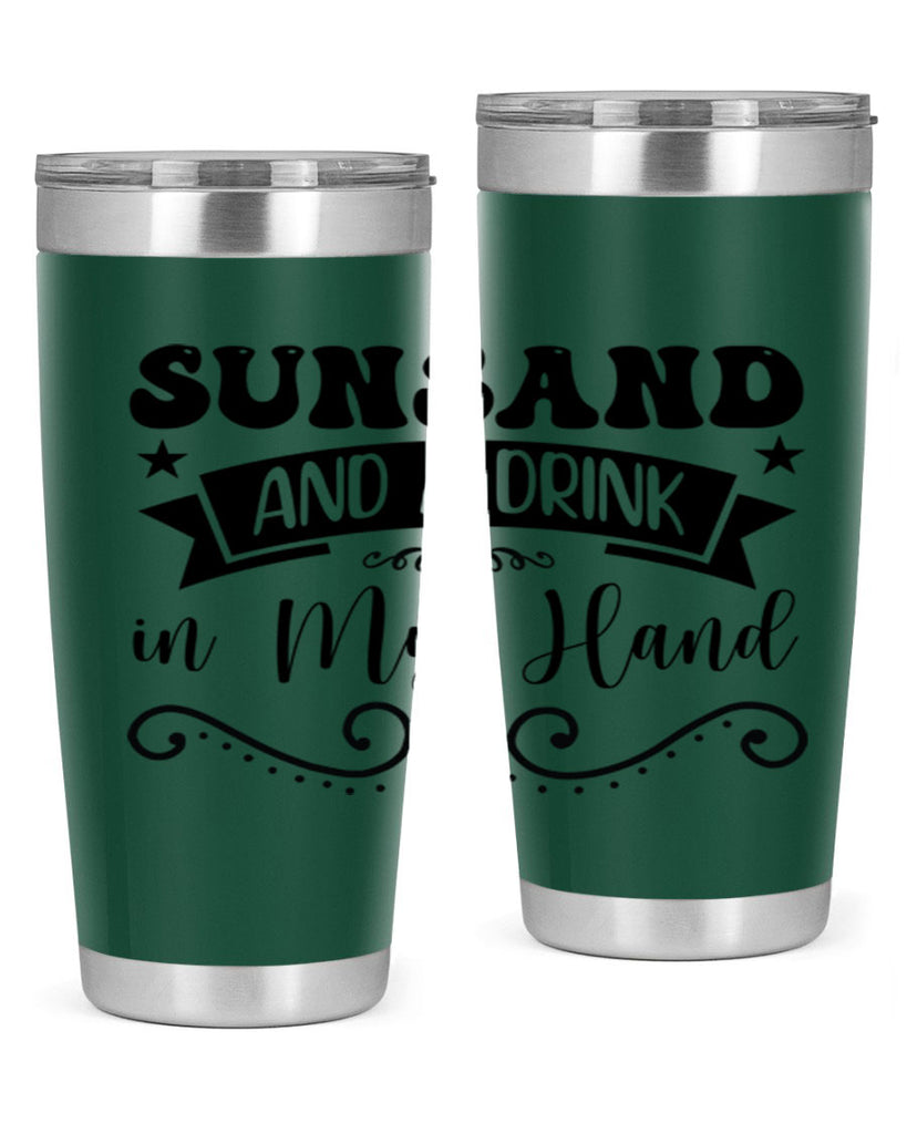 Sunsandandadrinkin 484#- zodiac- Tumbler