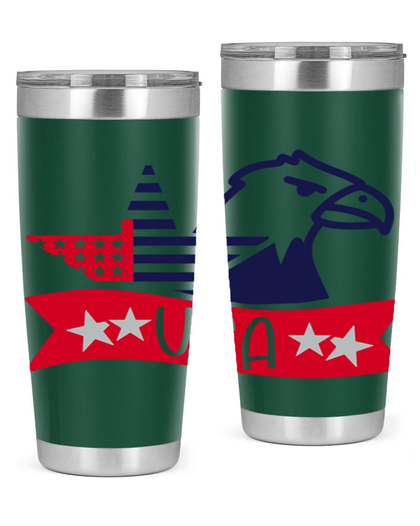 USA Style 182#- Fourt Of July- Tumbler