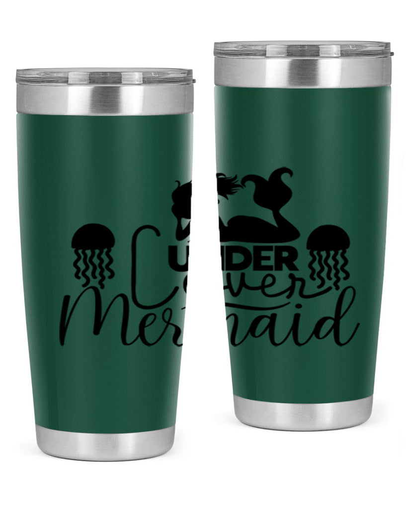 Under Cover Mermaid 642#- mermaid- Tumbler