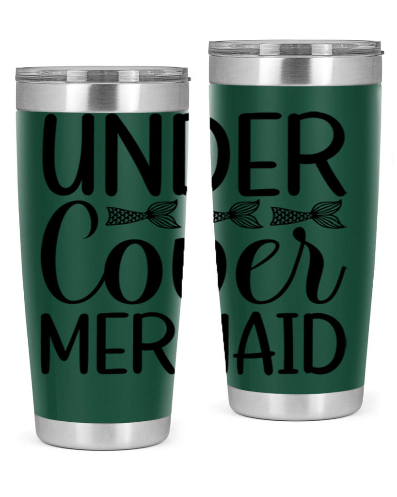 Under Cover Mermaid 647#- mermaid- Tumbler