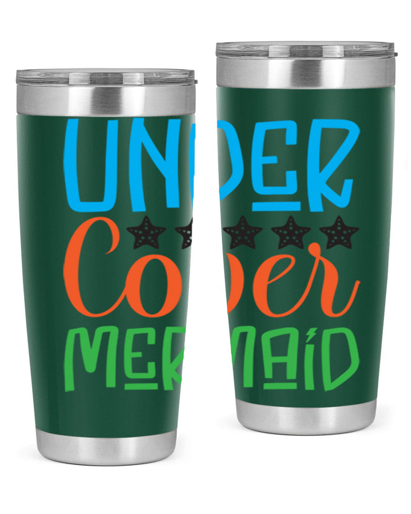Under Cover Mermaid 648#- mermaid- Tumbler