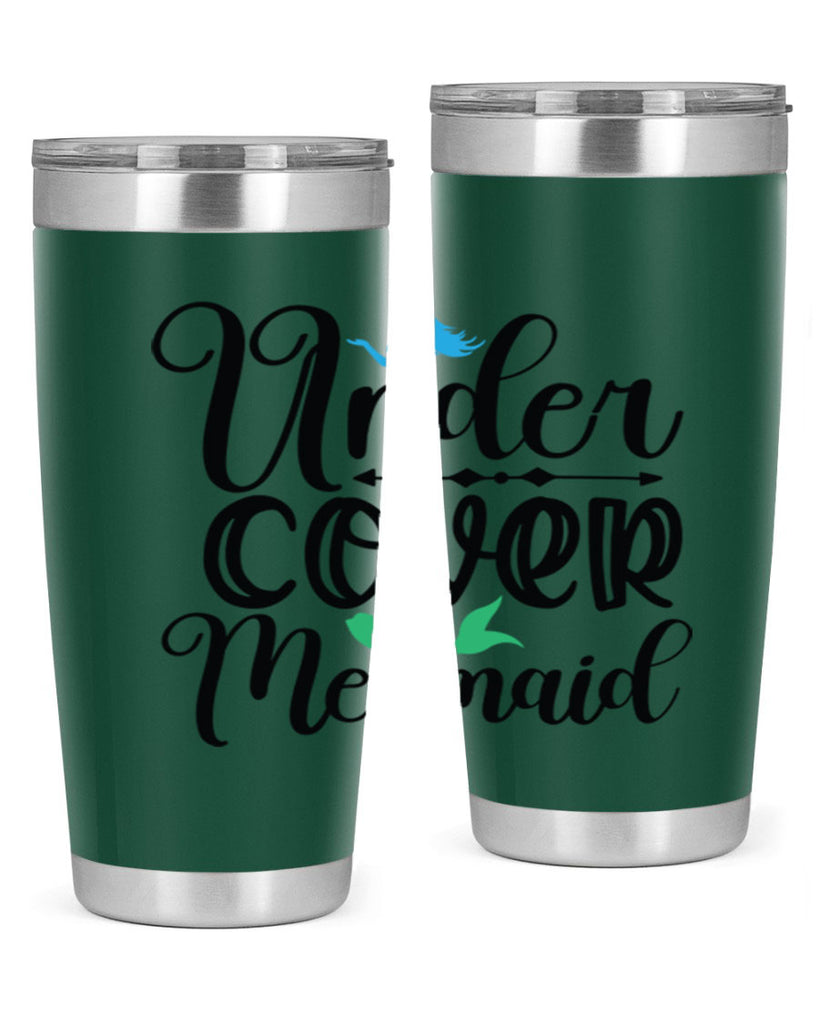 Under Cover Mermaid 651#- mermaid- Tumbler