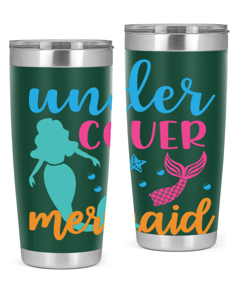 Under Cover Mermaid Design 654#- mermaid- Tumbler