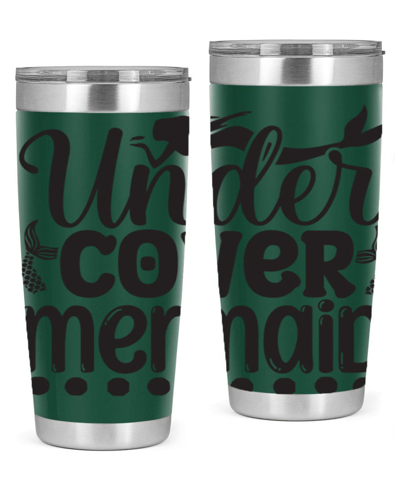 Under cover mermaid 649#- mermaid- Tumbler