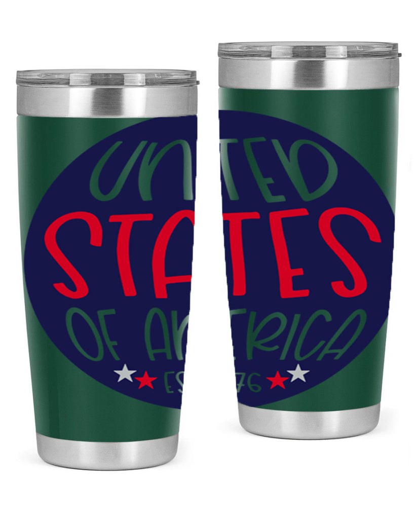 United States Of America Est Style 176#- Fourt Of July- Tumbler