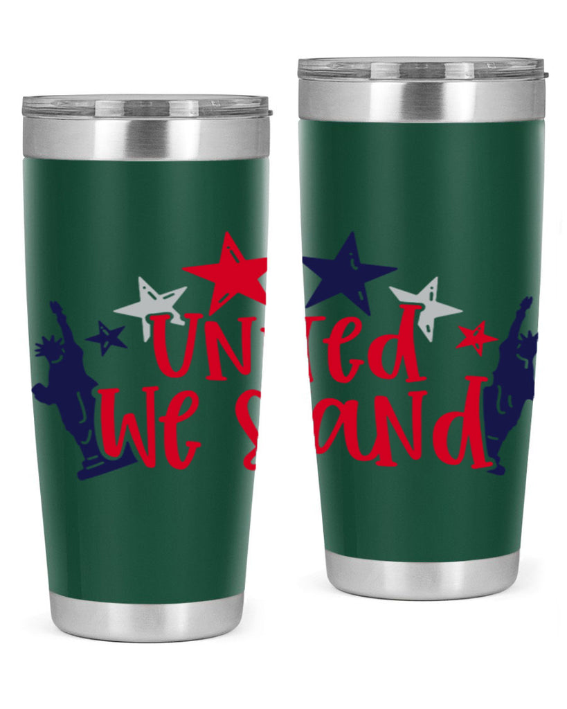 United We Stand Style 179#- Fourt Of July- Tumbler