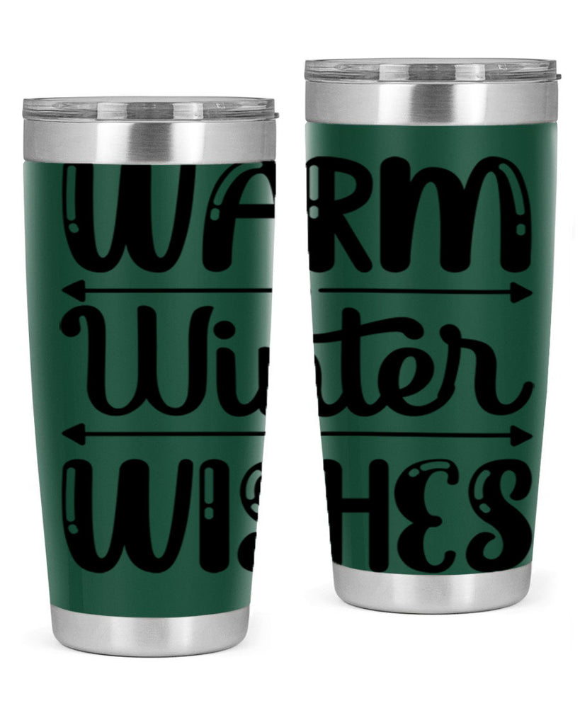 Warm Winter Wishes 463#- winter- Tumbler