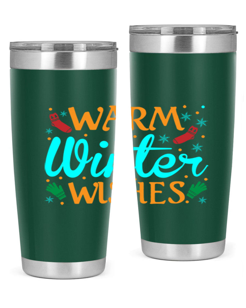 Warm Winter Wishes 465#- winter- Tumbler