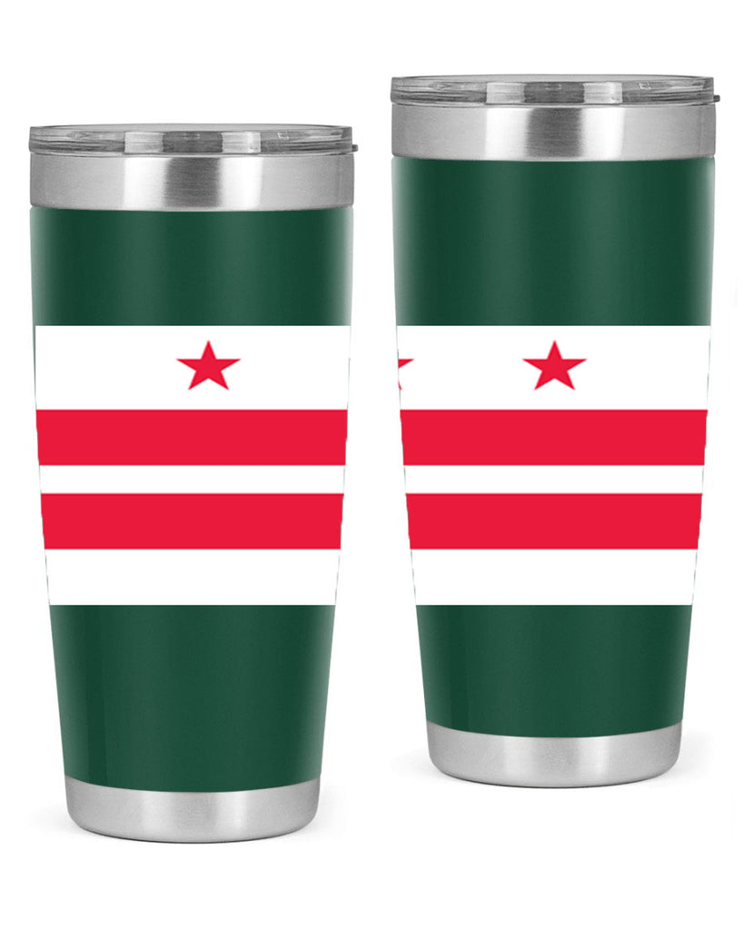 Washington DC 5#- Us Flags- Tumbler
